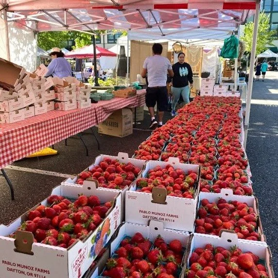 🍓 Strawberry season is here! 🍓

Nothing says &ldquo;farmers market weekend&rdquo; like fresh, juicy, locally grown strawberries. Sweet, vibrant, and picked at peak ripeness, these berries are perfect for snacking, baking, or adding a little sunshin