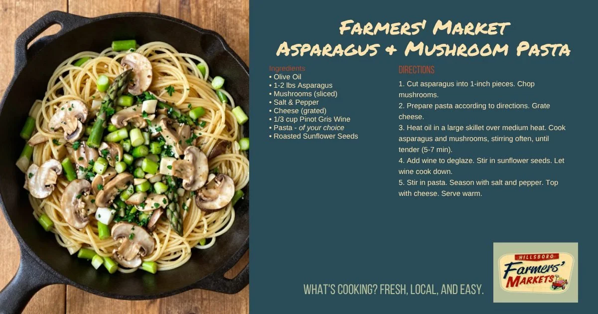 What&rsquo;s Cooking with Chef Scott King! 

Join us at the What&rsquo;s Cooking Demo Booth for a live cooking demonstration and recipe featuring Chef Scott King.

📍 Saturday, June 6 &ndash; Downtown Hillsboro Farmers&rsquo; Market

Stop by, see wha