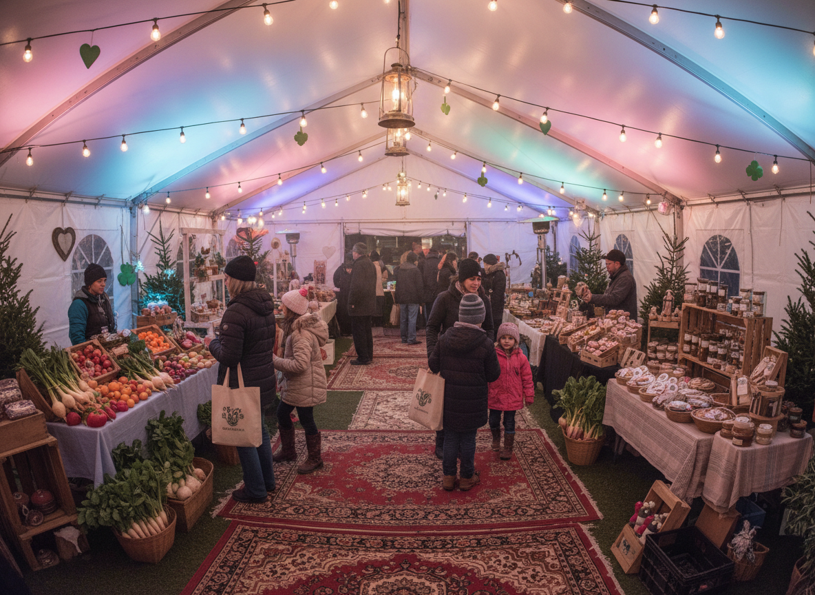 Winter Market Tent