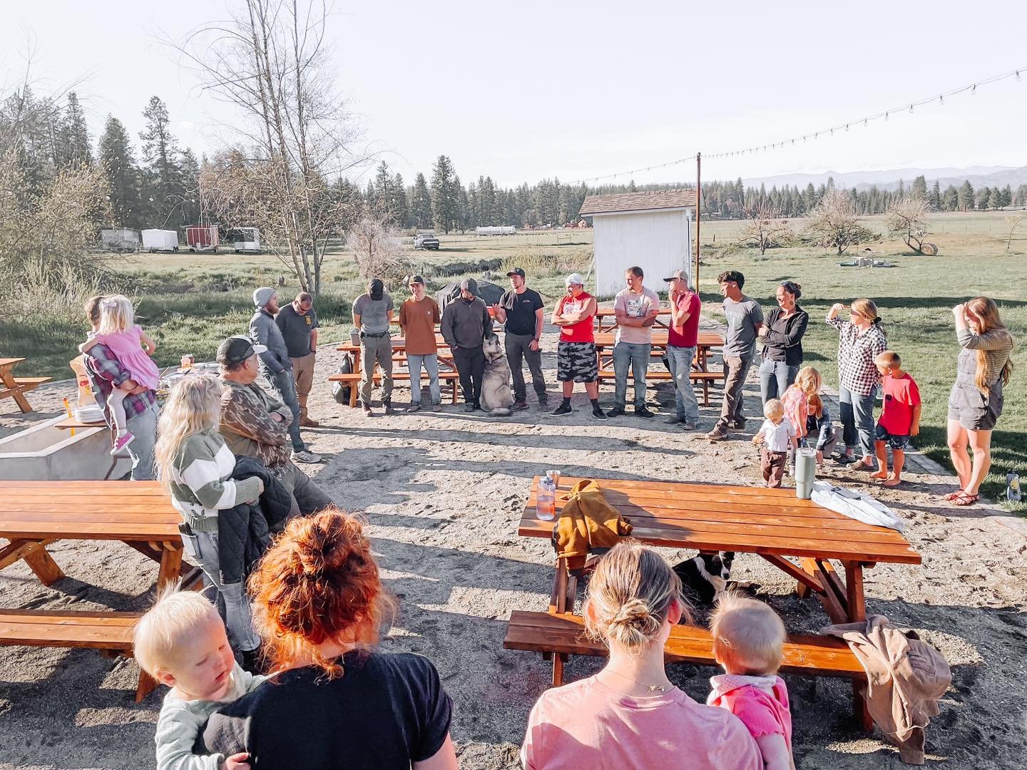 It&rsquo;s Tuesday, hooray for farm dinner day! 🤩🙌🏼 

#liferestoration #workingranch #nonprofit #RocksideRanch