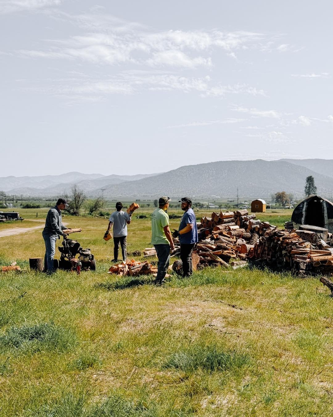 Students have projects on the ranch throughout the week alongside caring for all the animals. Some recent projects have been painting, cooking, landscaping and a whole lot of chopping wood to fill up the sheds for the winter! 🪵🪓

#liferestoration #