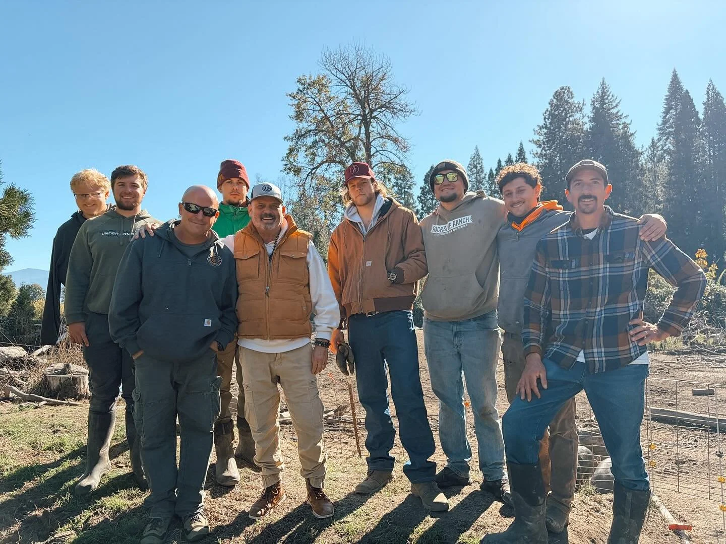 The students got to meet a Cal Fire captain and hear firsthand what it&rsquo;s like to work in the field! 🚒 #rocksideranch #liferestoration