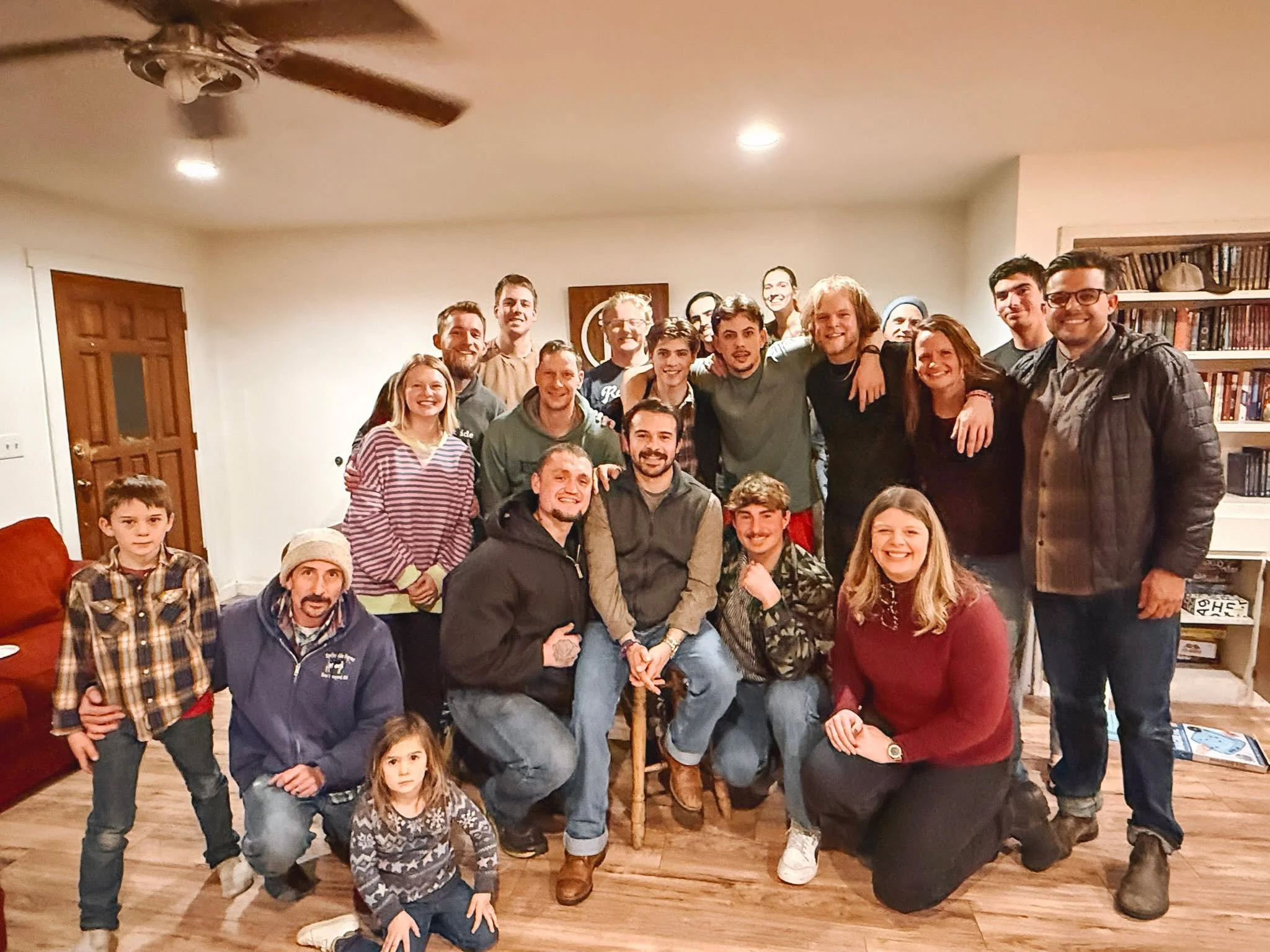 We celebrated Chris Perez as he finished his season as a program lead at the ranch for the past year. The theme of the encouragement and prayer time with students and staff was Chris' heart of friendship and walking alongside students and being a goo