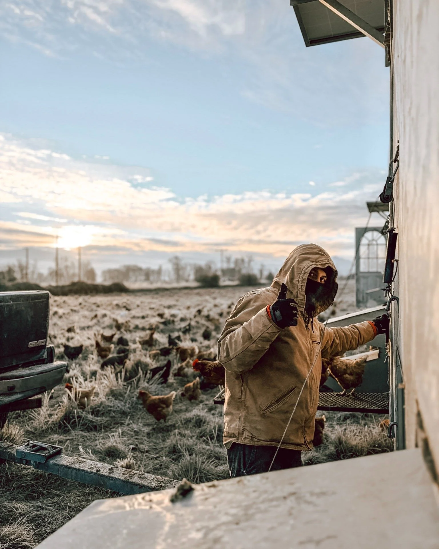 The cold doesn't stop our students! With the temperatures dropping, layers are super important. No matter the temperature these guys are still working hard every day. 🌨️🚜

#RocksideRanch #Etna #HardWork #LifeRestoration