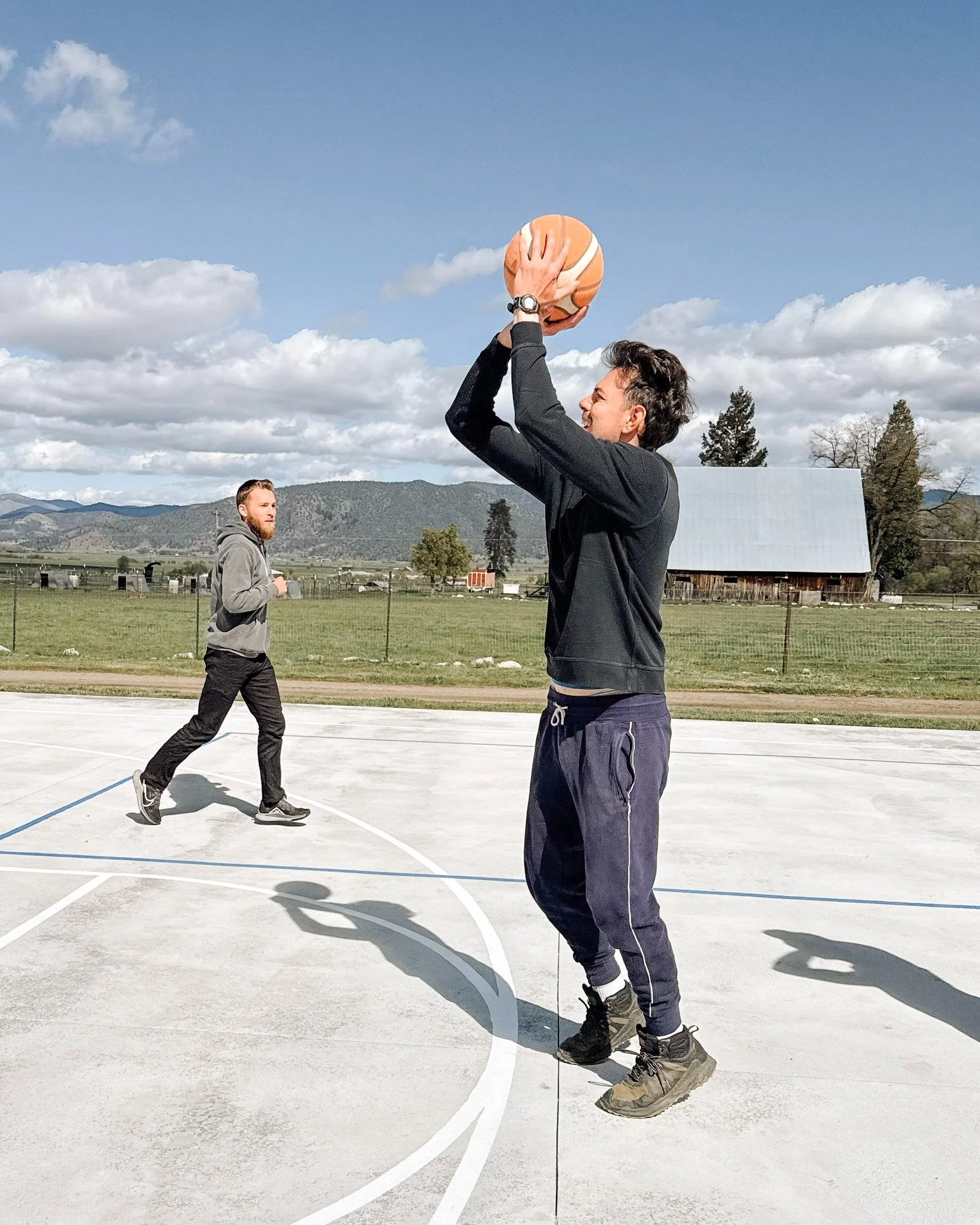 The students challenged staff to a game and won by just a few points! Buckets, rebounds, and a whole lot of laughs. 🏀 Time on the court means competition, teamwork, and just enjoying doing life together.

#liferestoration #workingranch #nonprofit #R