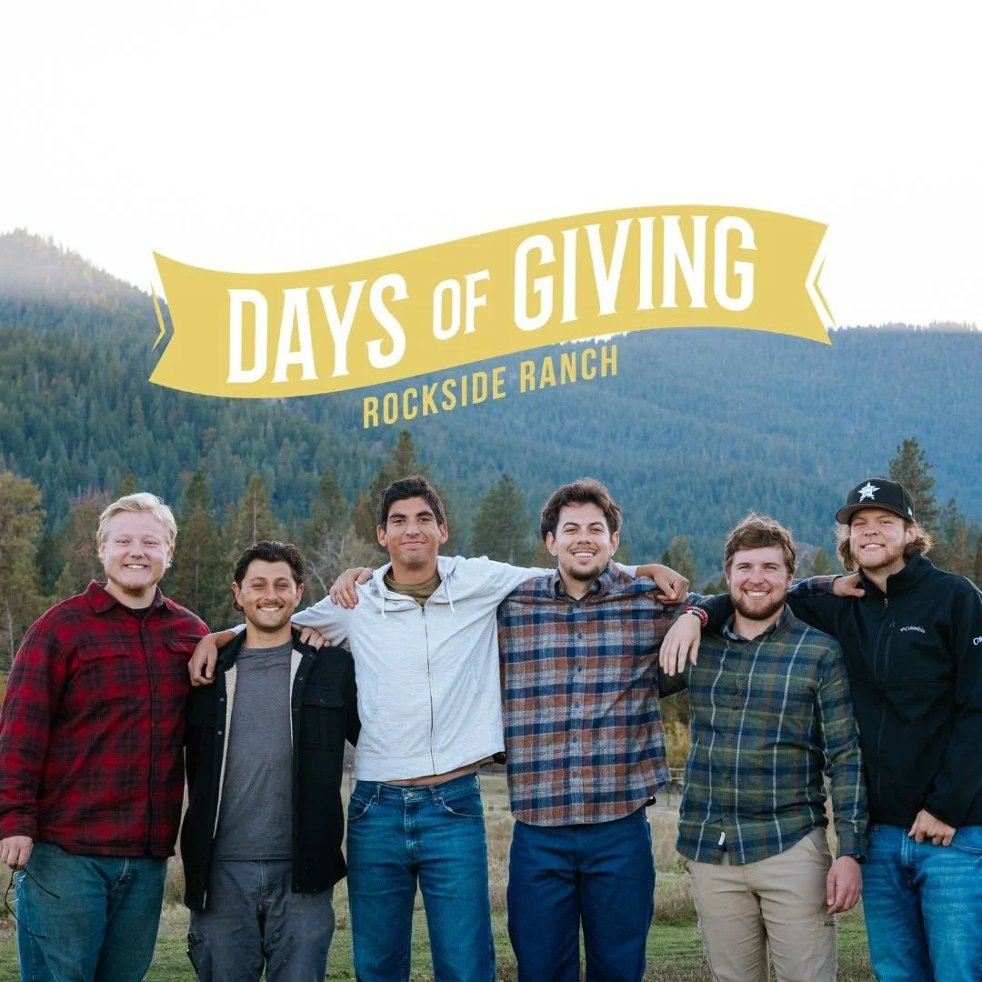 Next Wednesday, May 6th, we&rsquo;re kicking off Rockside&rsquo;s Days of Giving! For May 6th, 7th, and 8th gifts will be matched up to $125,000!🌻🌻🌻 Your gift will help restore a young man&rsquo;s life!
#rocksideranch #liferestoration #daysofgivin