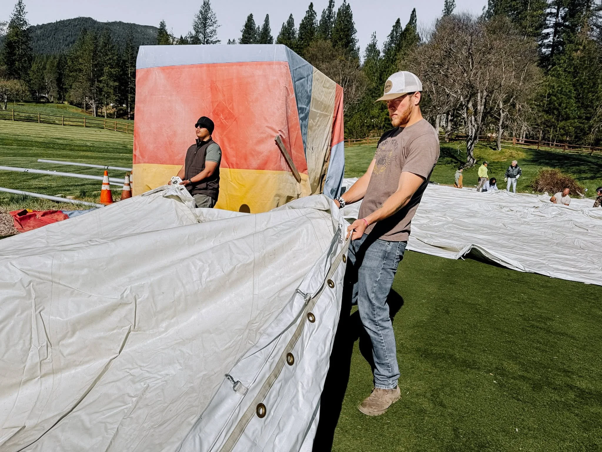 Showing up for others is part of the work 🤝 Whether it&rsquo;s lending a hand, serving neighbors, or stepping into the community, these moments matter&mdash;building purpose, connection, and a life beyond ourselves.

#liferestoration #workingranch #