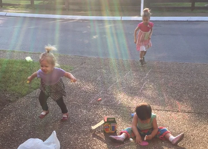 "You Sure Have Your Hands Full!"