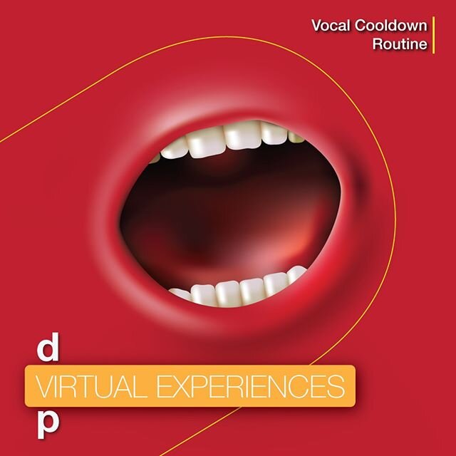 Calling all vocalists! Today's #VirtualExperience you can learn a new vocal cool-down routine. Click on the link in our bio!