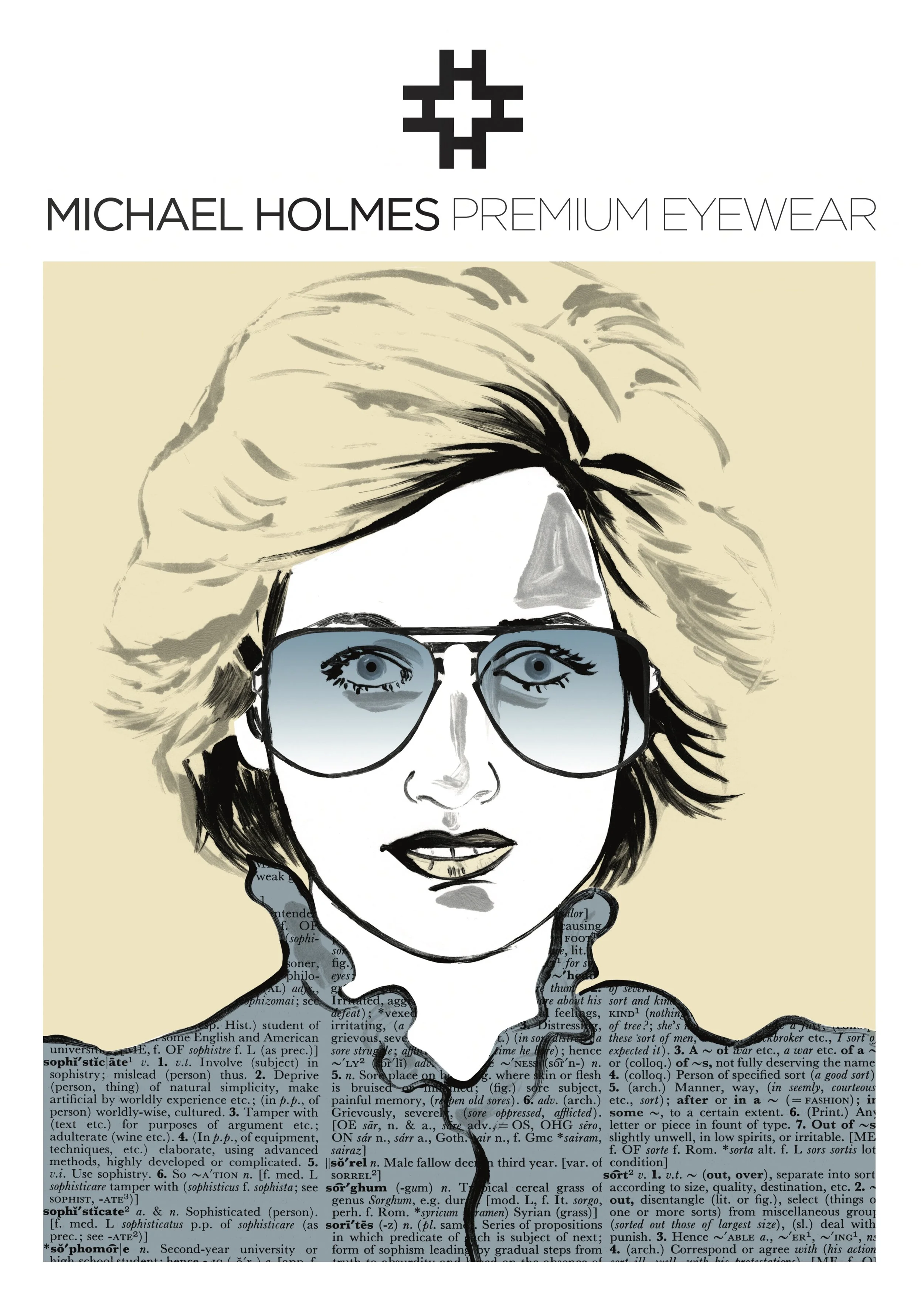 ICONIC IMAGE FOR MICHAEL HOLMES PREMIUM EYEWEAR