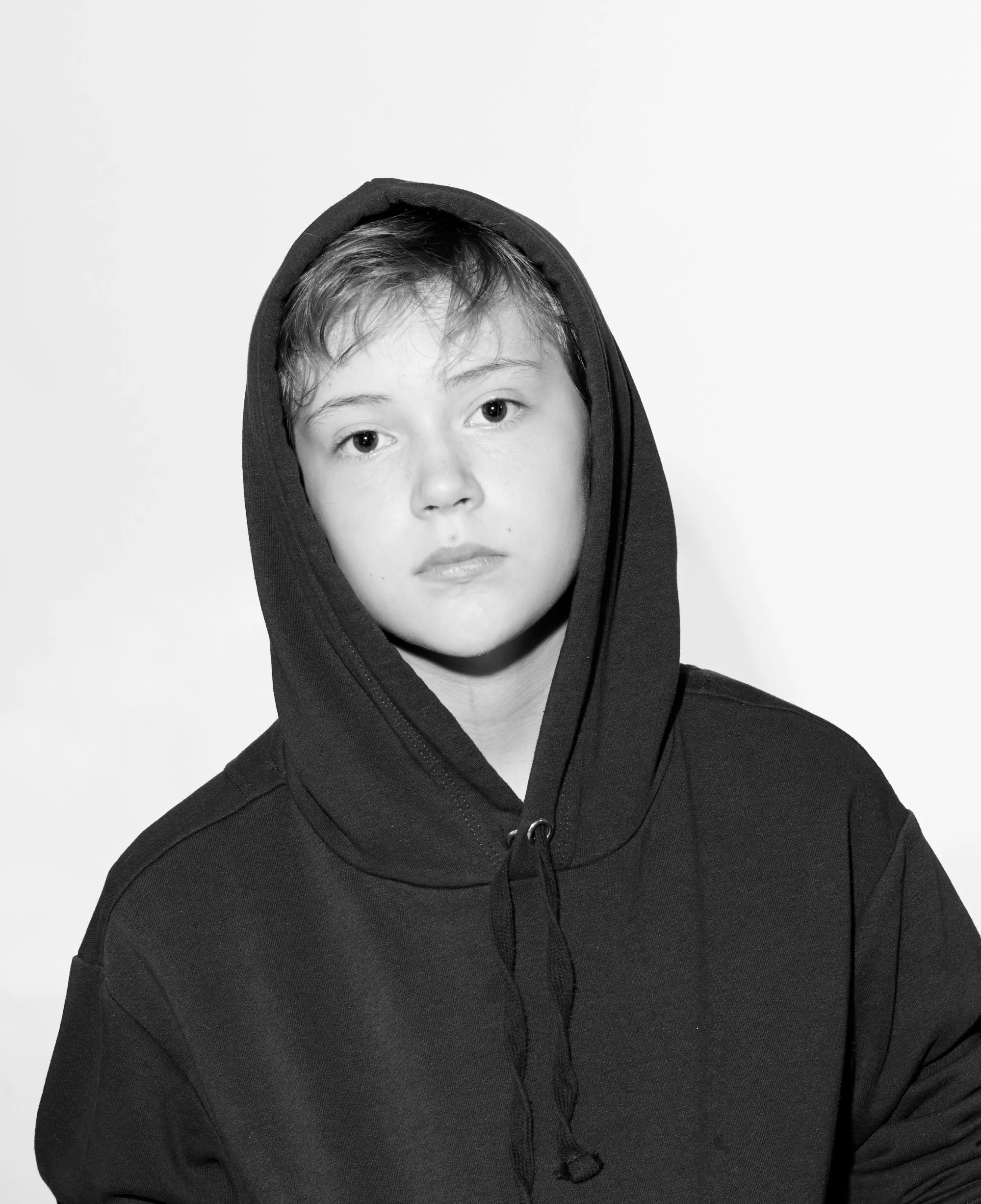 photography studio, professional female portrait, Sydney best portrait photographer, editorial style portraits, Leah Lefens Photography, Professional sydney photographer, Redfern Photographer, wonder, youth, boy portrait, classic portraiture, black a