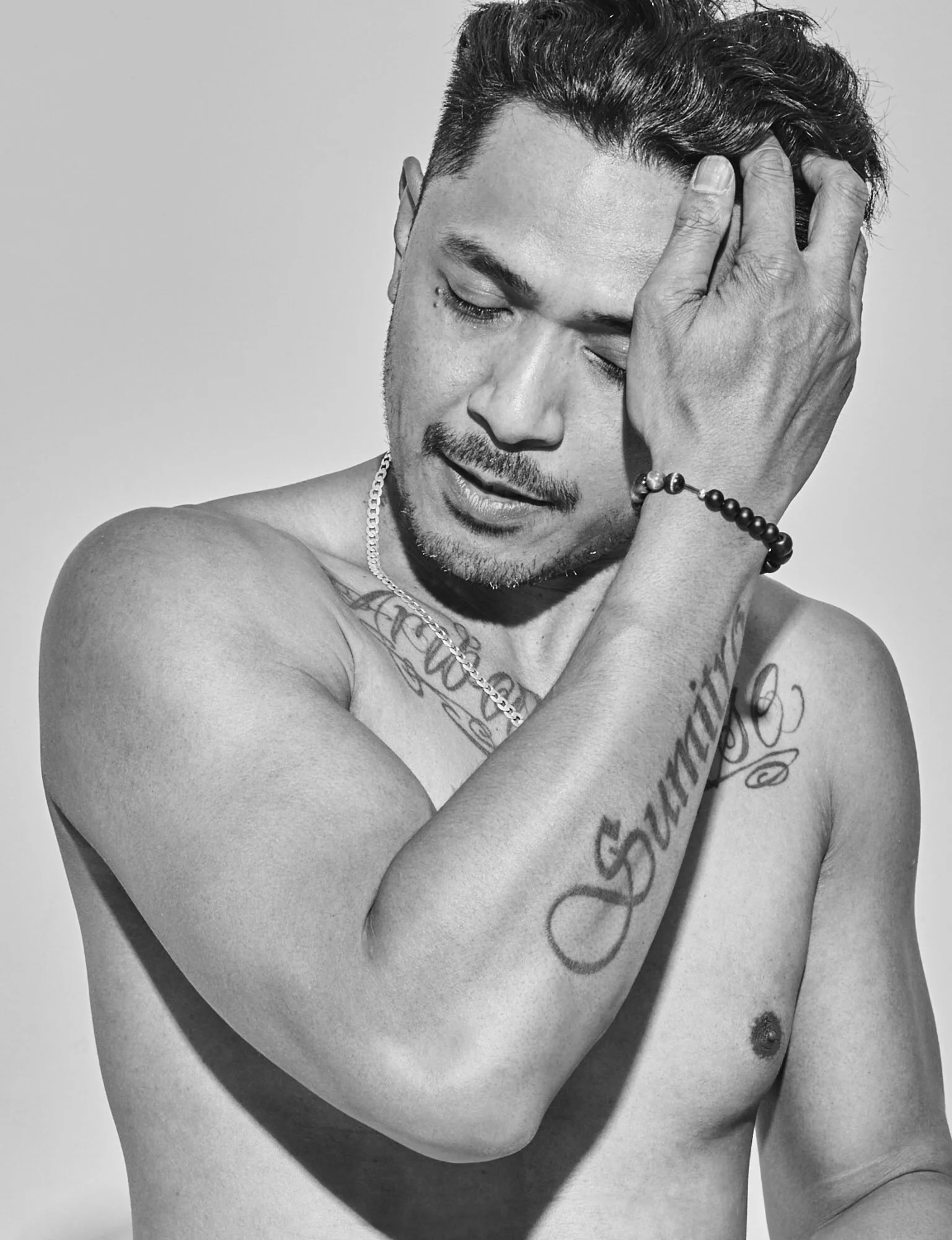 Male model, studio, professional male portrait, Sydney best portrait photographer, editorial style portraits, Leah Lefens Photography, Professional sydney photographer, Redfern Photographer