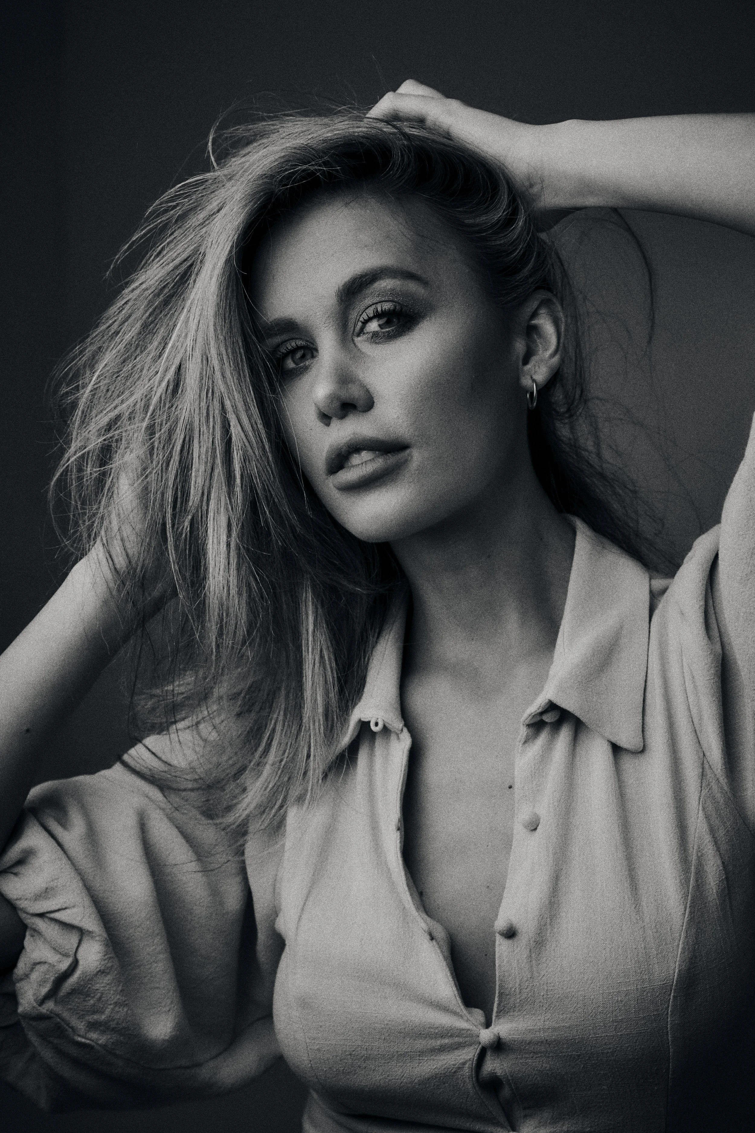 Female model, studio, professional female portrait, Sydney best portrait photographer, editorial style portraits, Leah Lefens Photography, Professional sydney photographer, Redfern Photographer