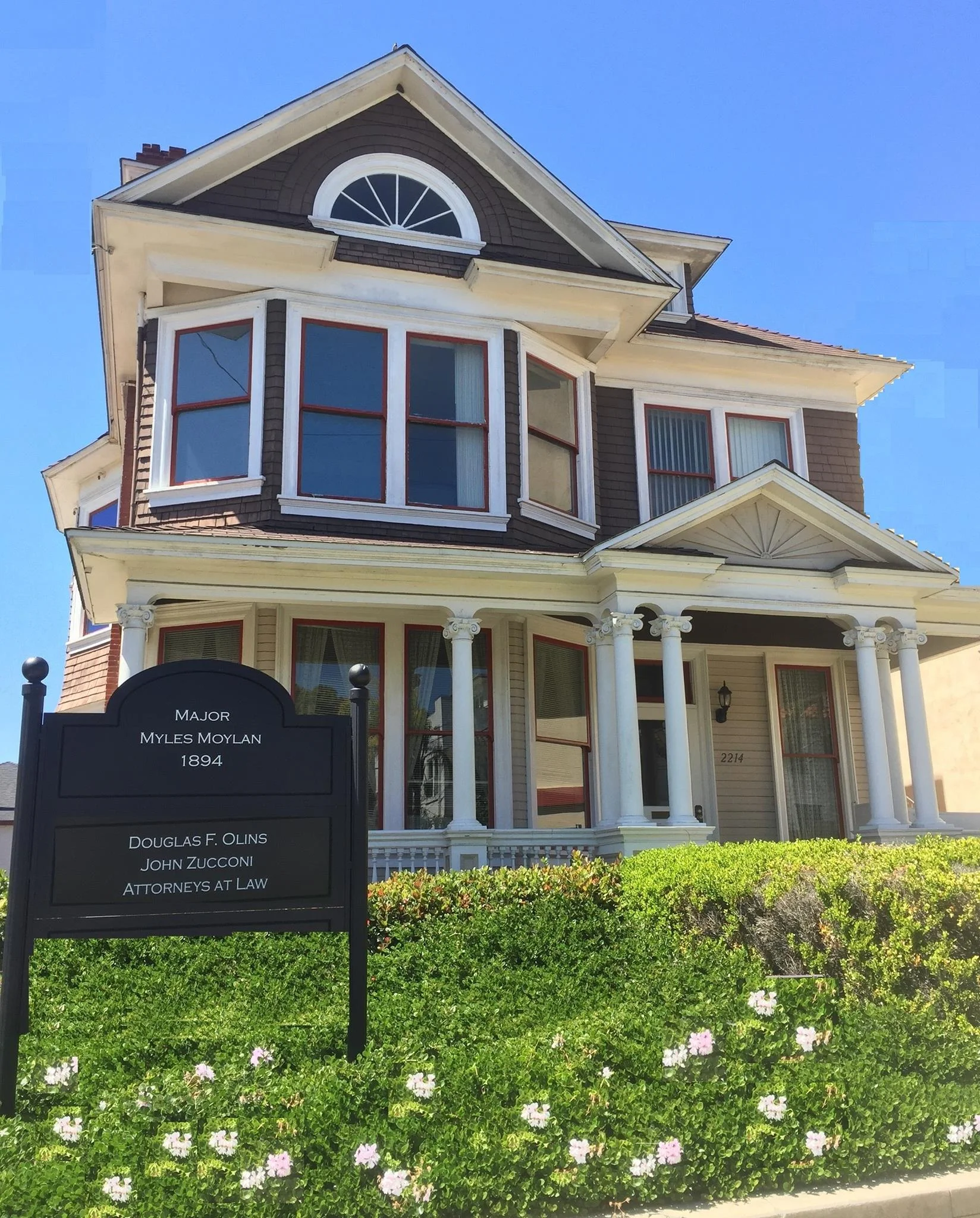 Major Myles Moylan House - 1894