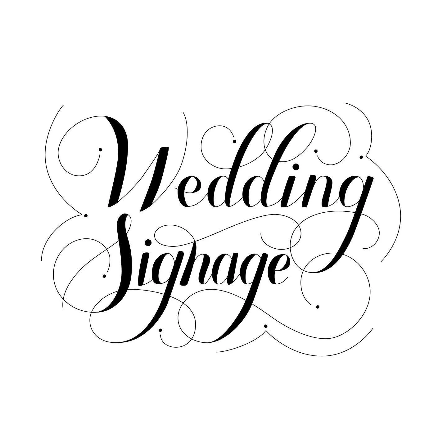 Working on a new logotype/business card. In case you missed my last post I create custom signage for weddings or other events. Take a look at my website in my bio for more examples of my work
#weddingsignage