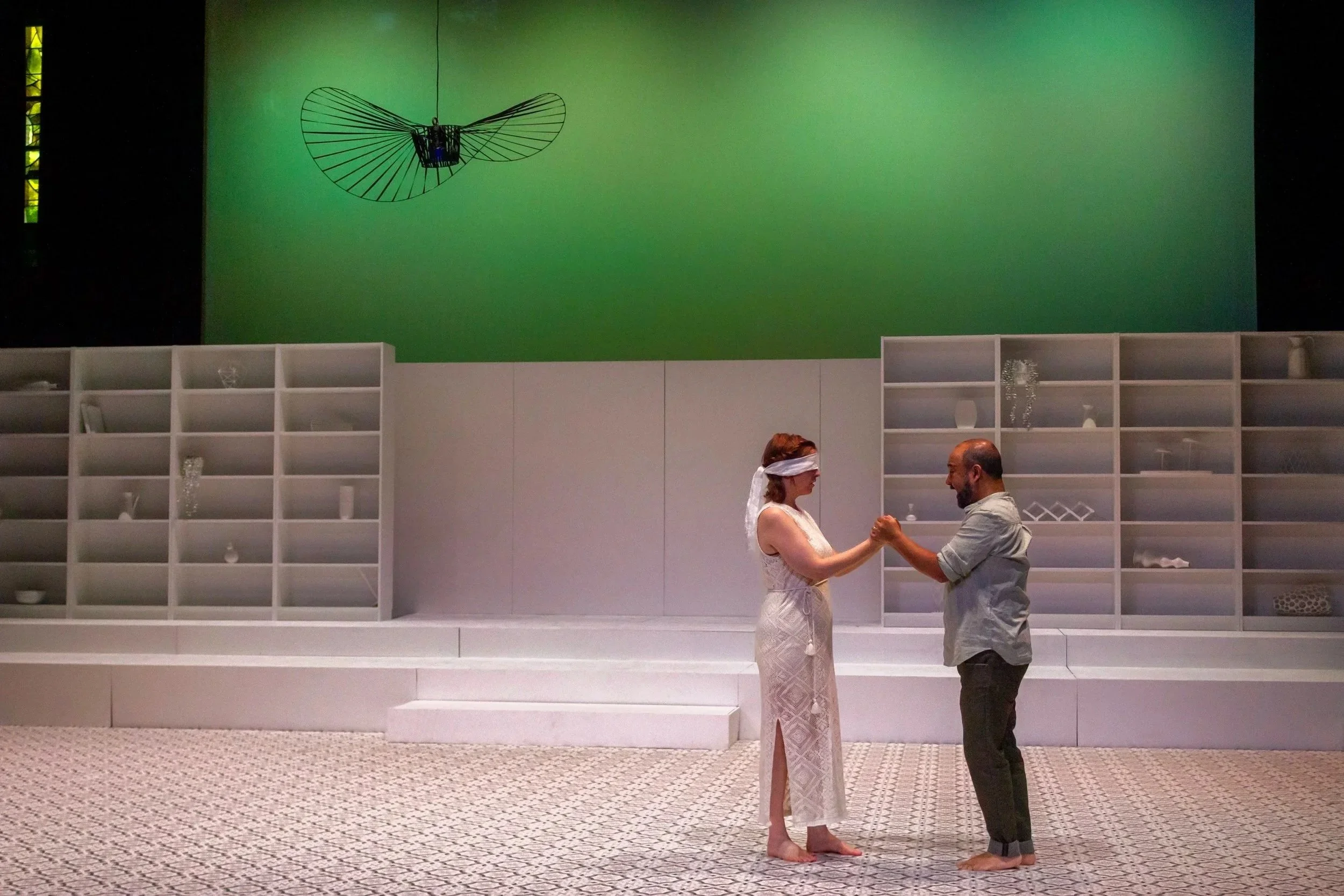  Netherlands Lyric Opera Festival 2025  Orfeo ed Euridice  Conductor: Lochlan Brown  Director: Noa Naamat  Photographer: Anna Mathioudaki  Heather Fetrow, Euridice  Biraj Barkakaty, Orfeo  
