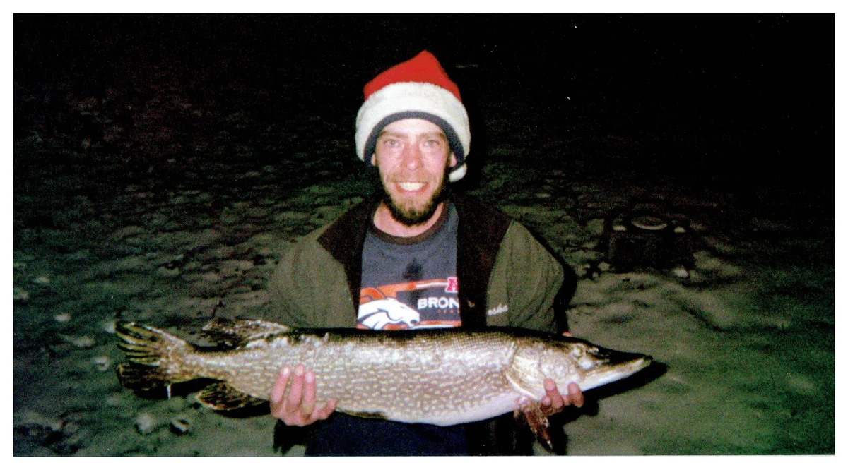 Anthony Hoeck; Colgate, WI - 46” Northern Pike on a Washington County Lake using a sucker