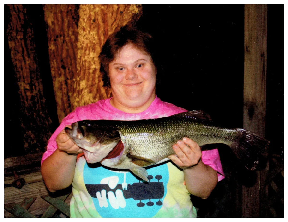 Abbey Goodwin; Pewaukee, WI - 22 ½” Bass on a Lake in Maine using a Floating Rapala