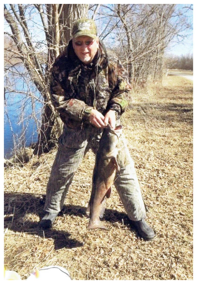 Wes Wisniewski; Sussex, WI - 37” Flathead Catfish on Rock River using a Minnow-Tuffy