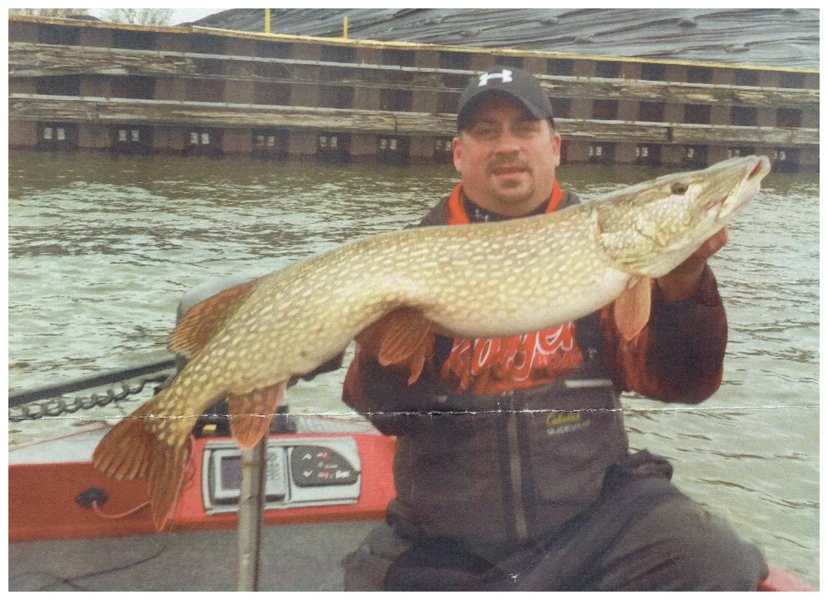 Sam Noto; Frankfort, IL - 47” Northern Pike on Green Bay using a Jointed Rapala