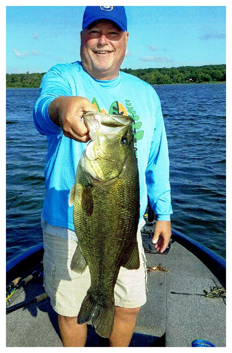 Lance Lederman; Rockton, IL - 22” Largemouth on Lake Wingra on a bucher tail