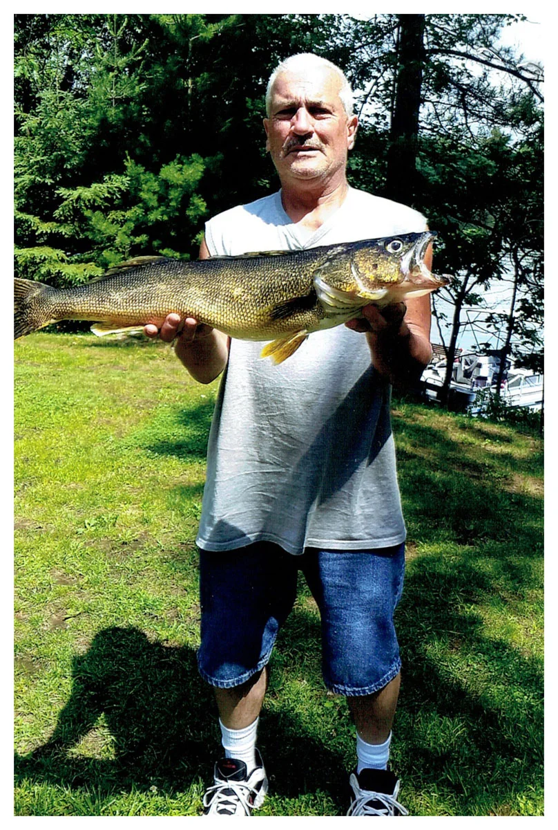 Scott Richards; West Allis, WI - 30” Walleye on Little Saint Germain Lake using a Kalin’s Jerk Minnow