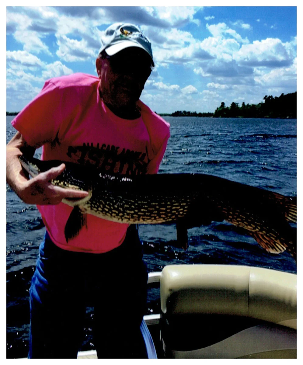 Stan Johanson; Duluth, MN - 43” Northern Pike on Lake Kabetogama using a shiner