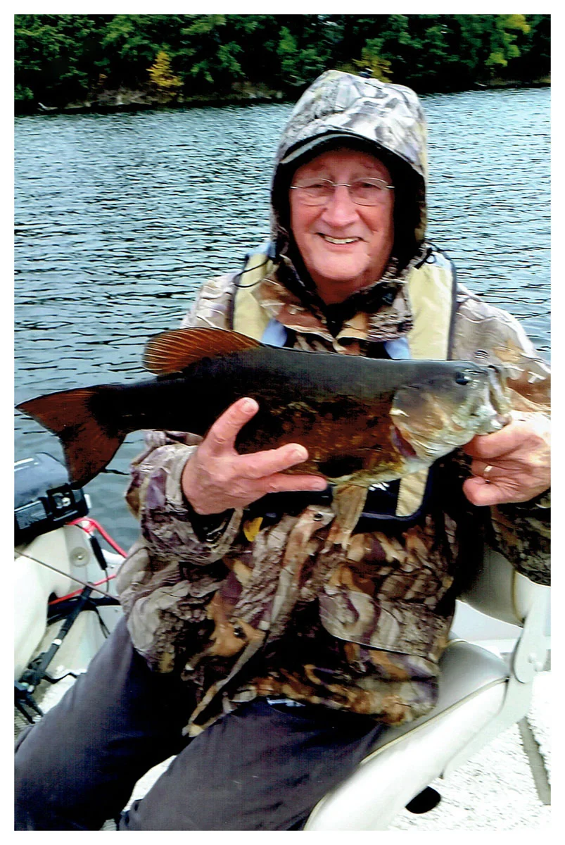 Robert Zimmerman; Lomira, WI - 22” Smallmouth Bass on Eagle River using a minnow