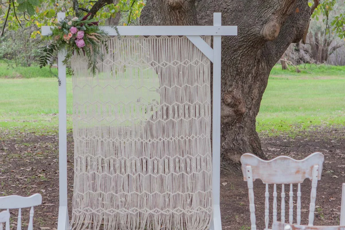 Macramé Backdrop