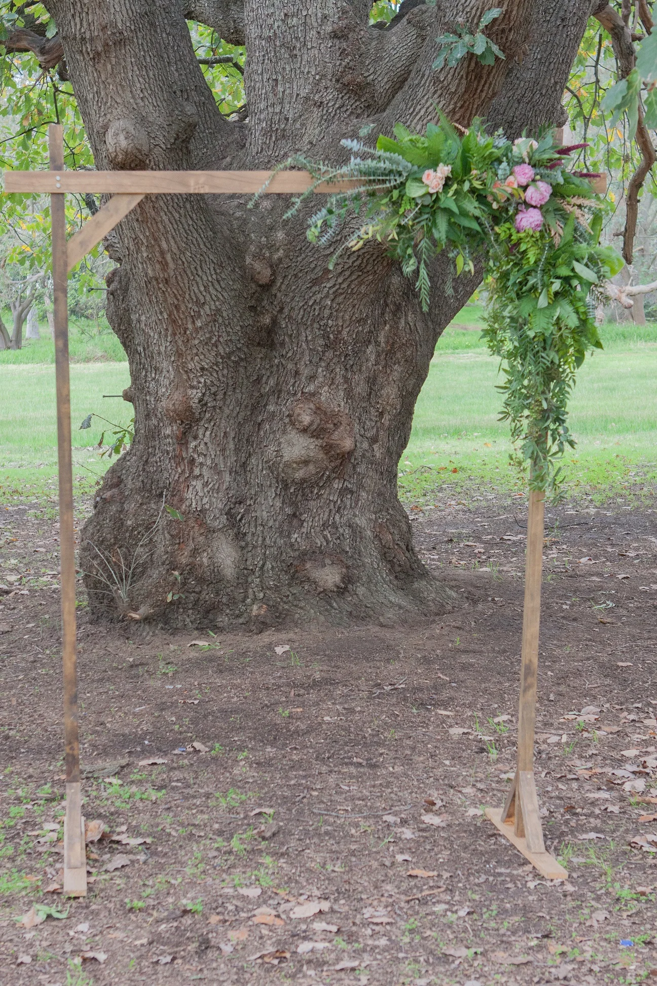 Wooden Wedding Arbor
