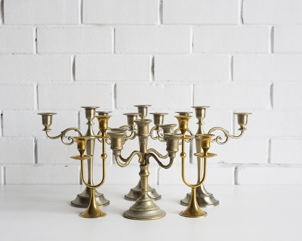 Brass Candelabra