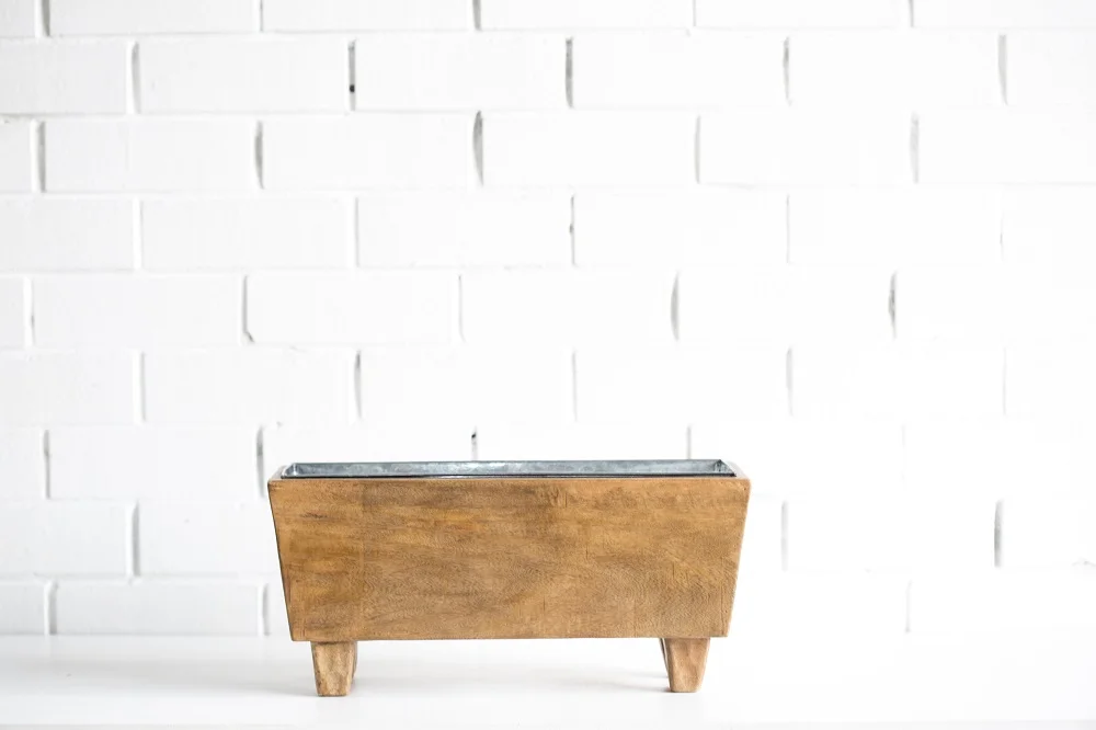 Wooden Wine Trough