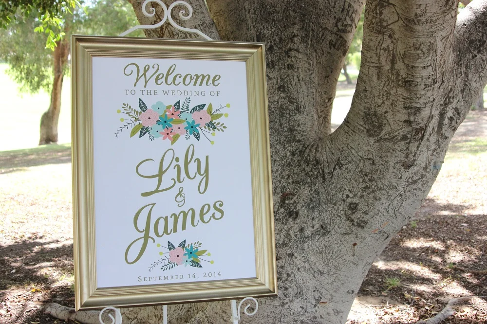 Pretty_Willow_Prop_Hire_Perth_SIGNAGE_Details_Gold_Frame.JPG
