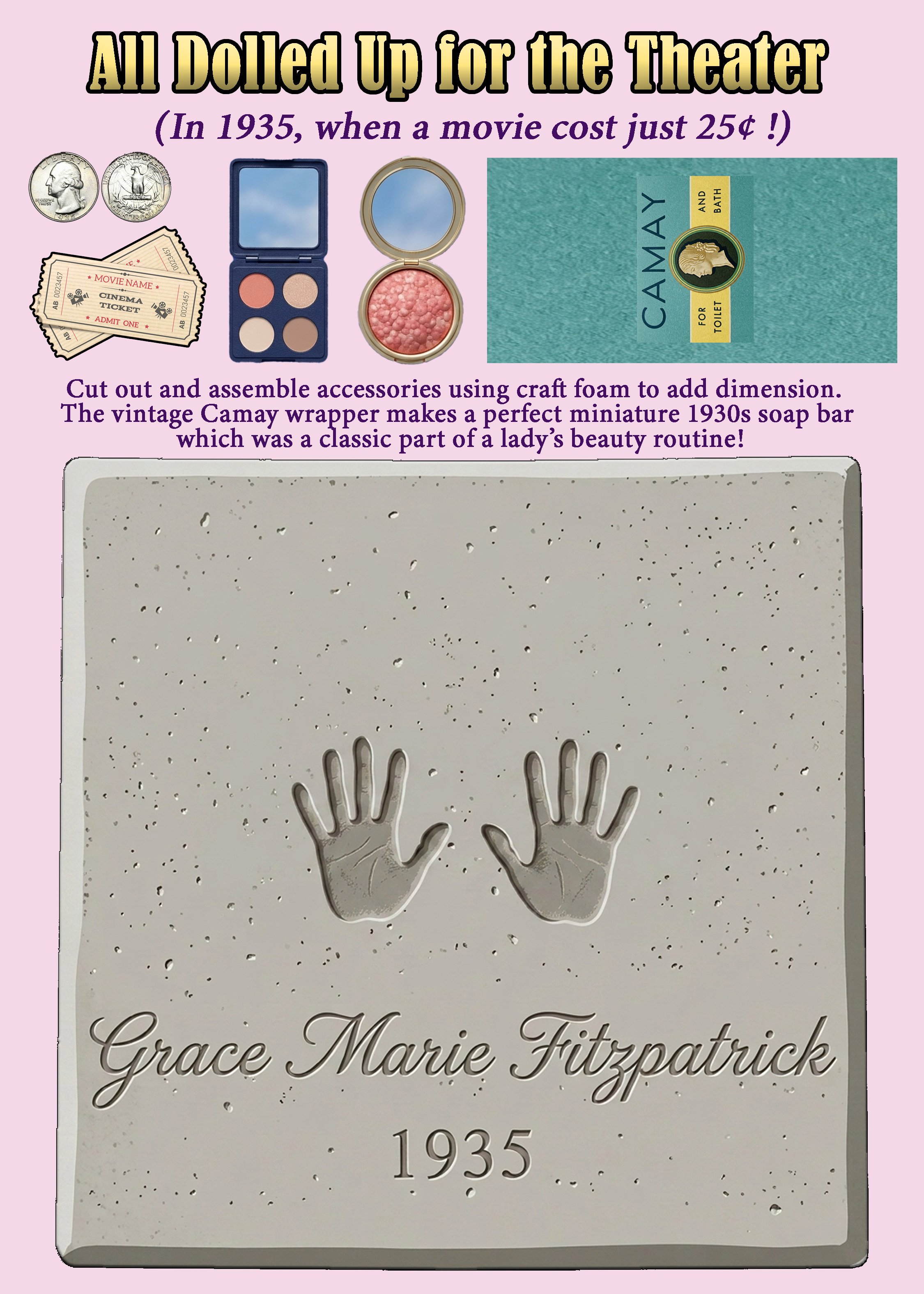A Night at the Theater 1930s Craft Accessories