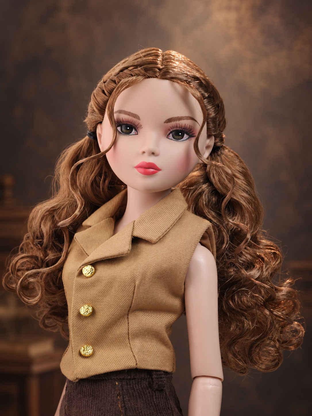 The Oxford Society – Golden Tan Vest