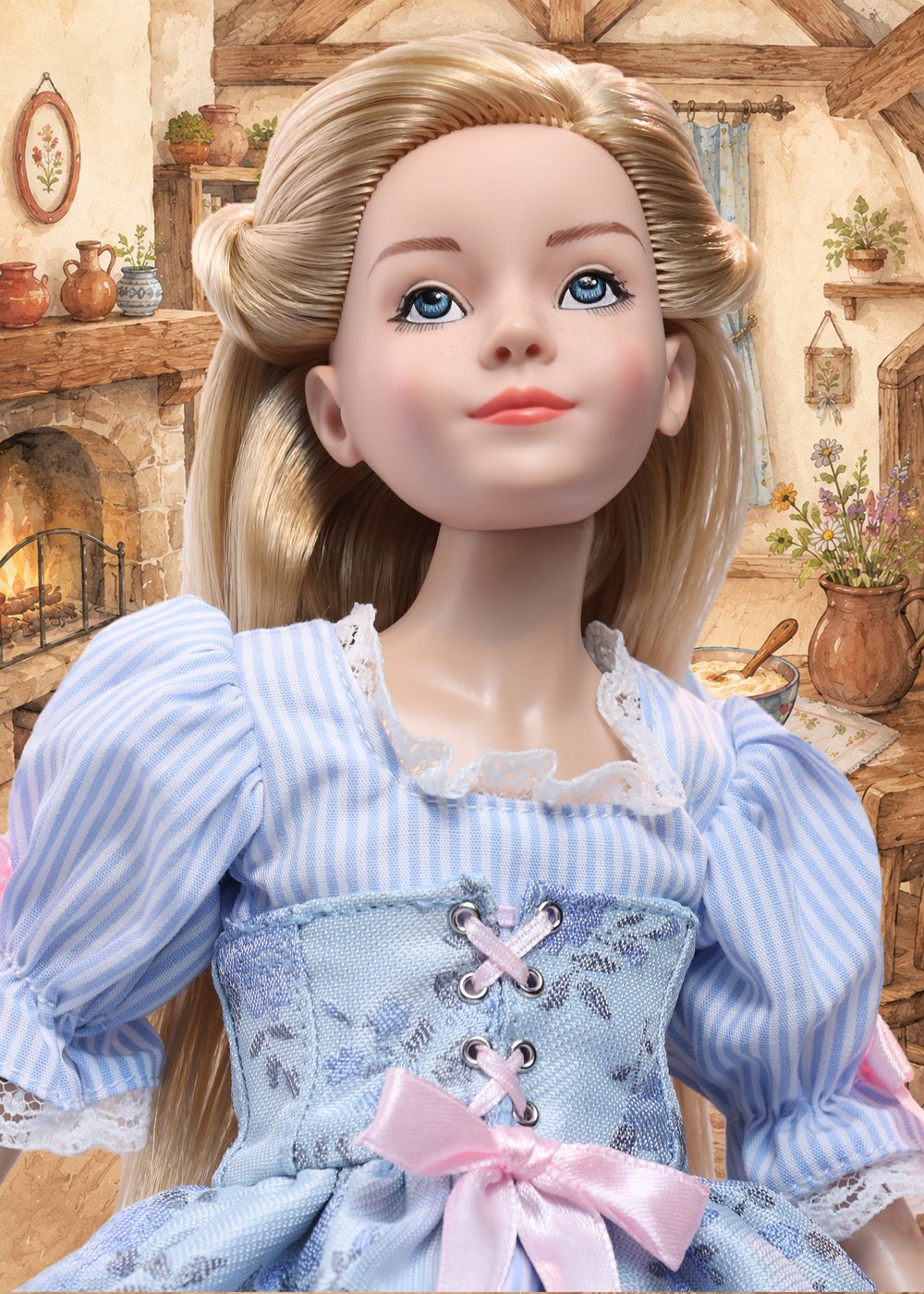 goldilocks blue dress Costume for a theater Production (2014) Goldie Locks and the Three Bears
