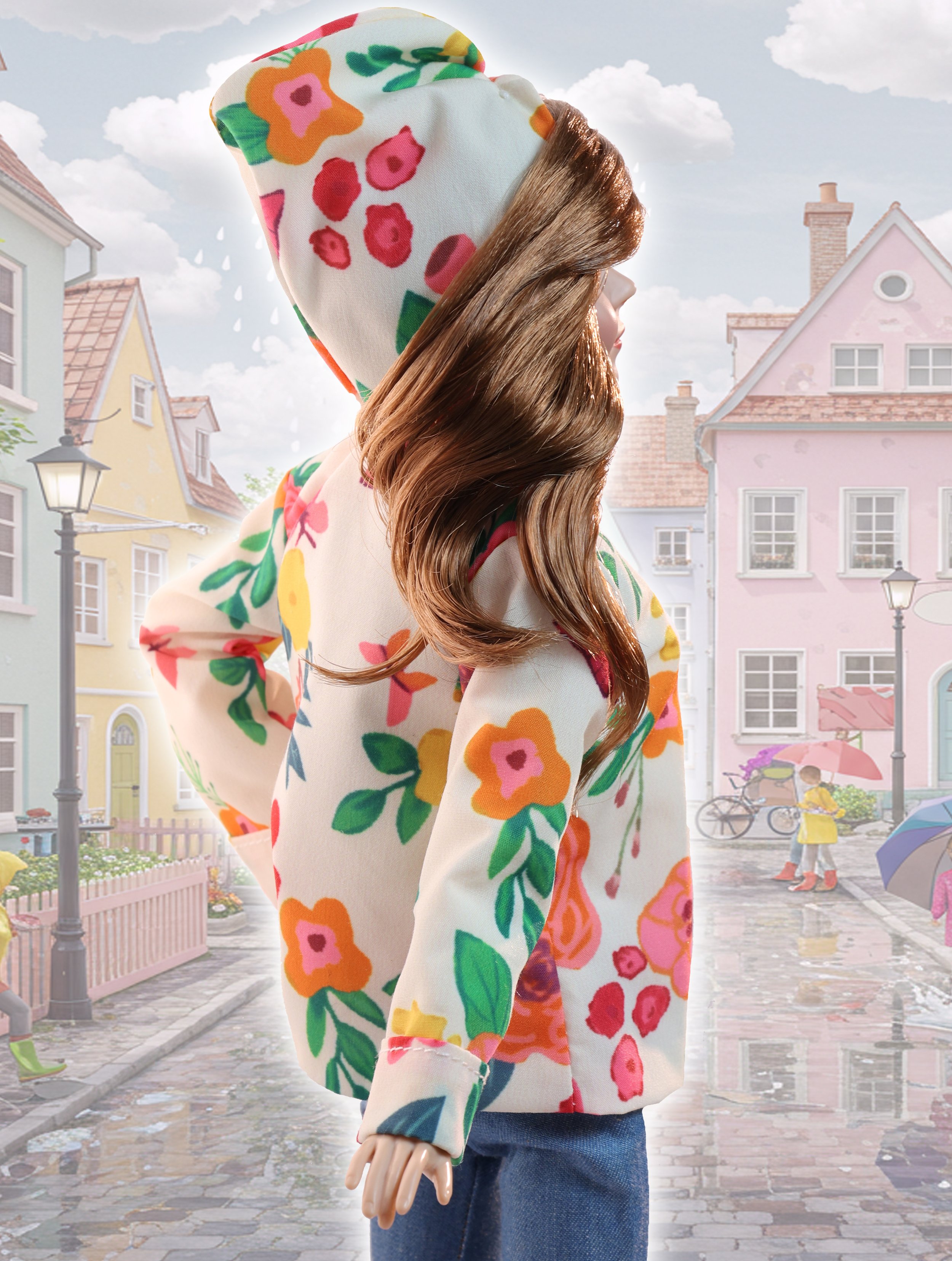 Flower Rain Coat - Back View.jpg
