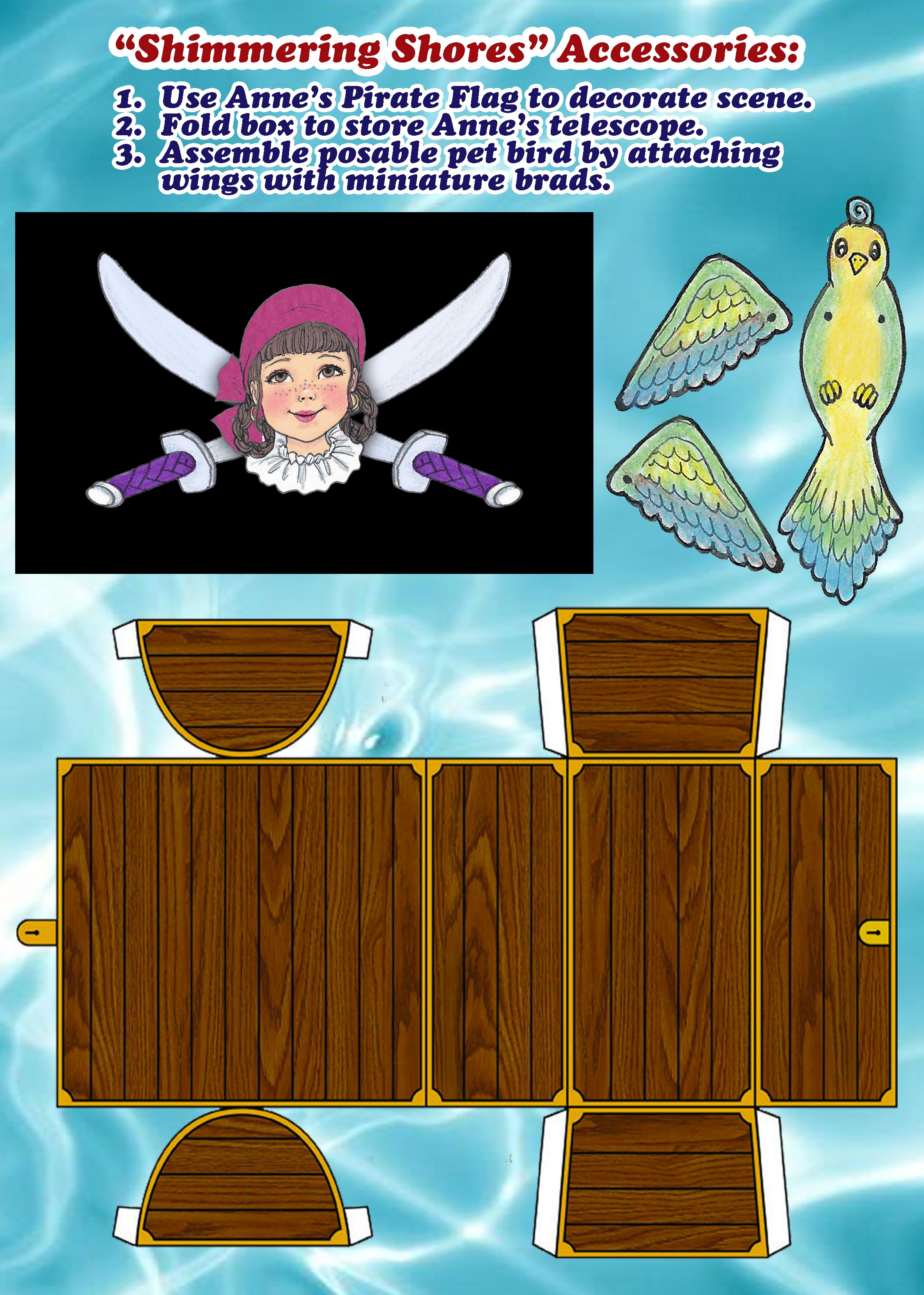 Anne’s Pirate Accessories Craft Set – Free Digital Download