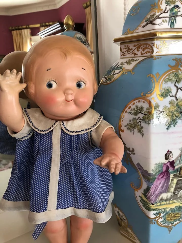 Composition Dolly Dingle Doll by American Character, via Billye Harris Collection