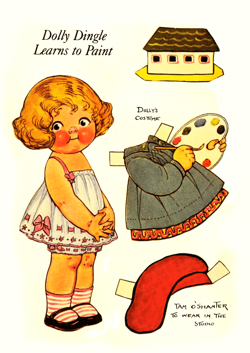 Dolly Dingle Learns to Paint Virtual Doll Convention.png