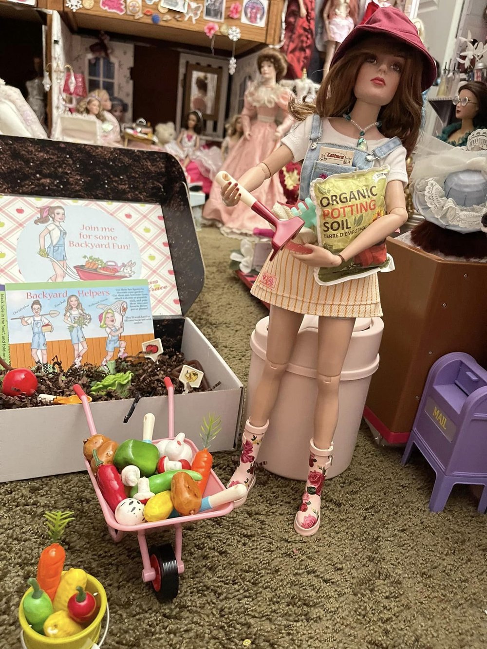 Adorable Pack of Gardening Vegetables — Virtual Doll Convention