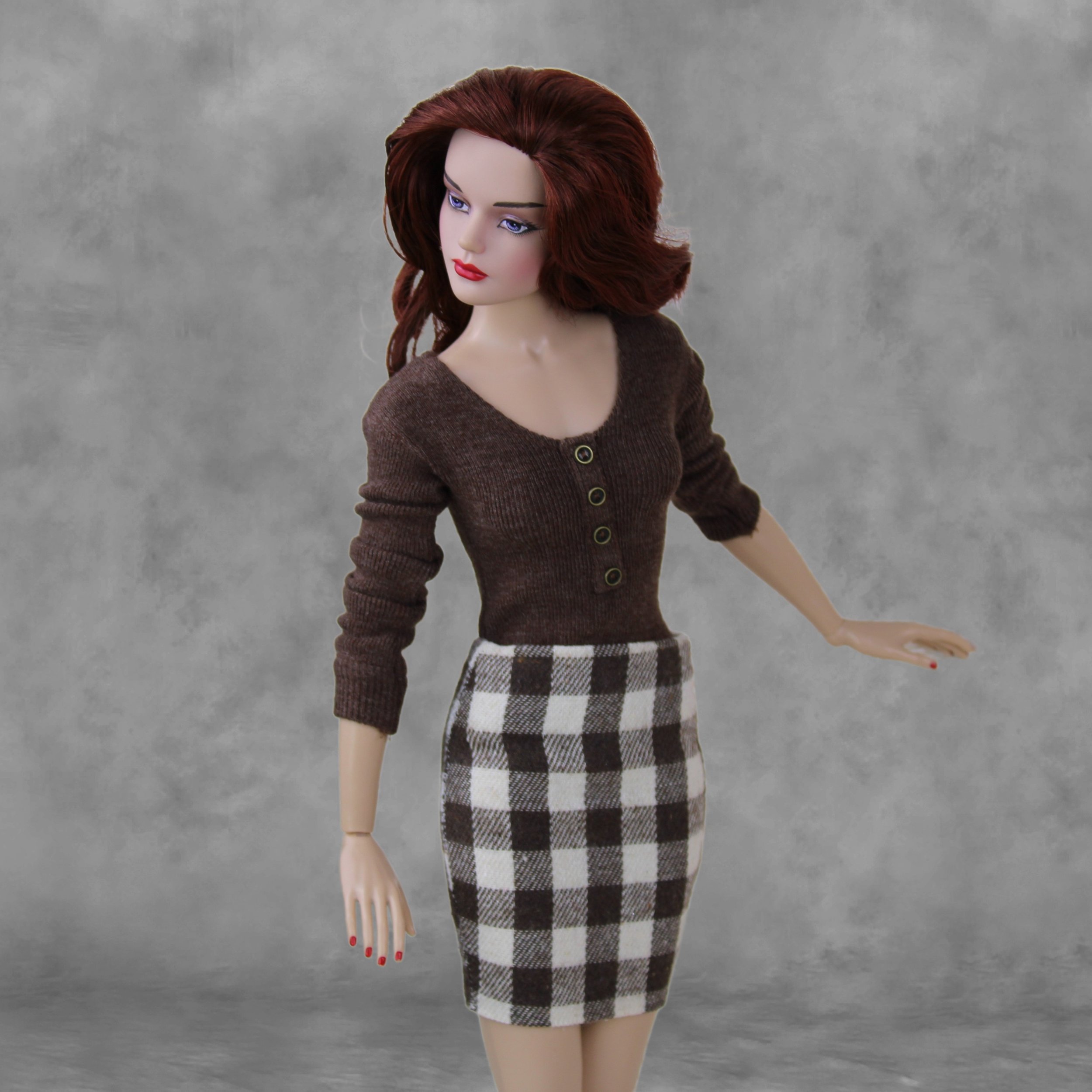 Skirt Brown Buffalo Grace.JPG