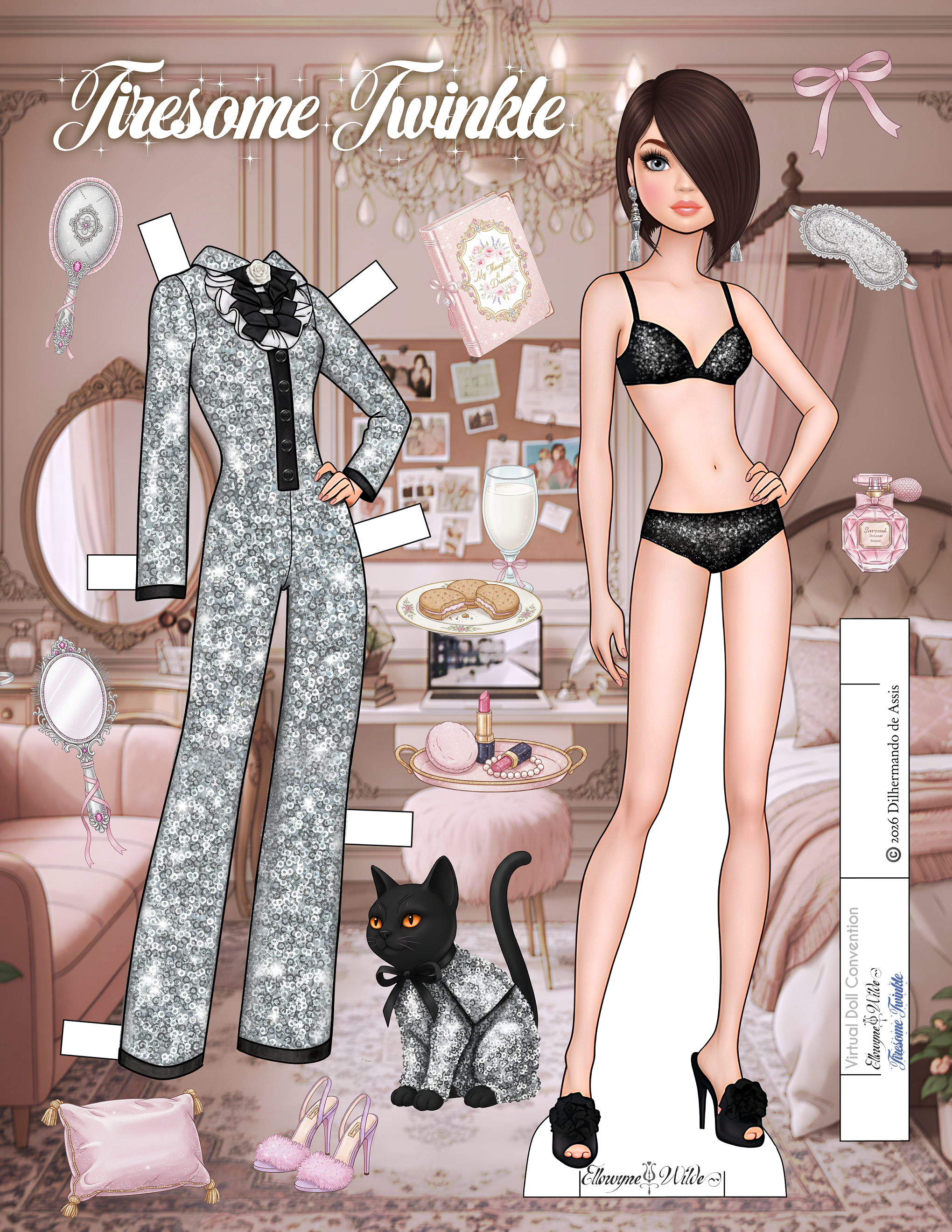 Ellowyne Wilde Tiresome Twinkle Paper Doll