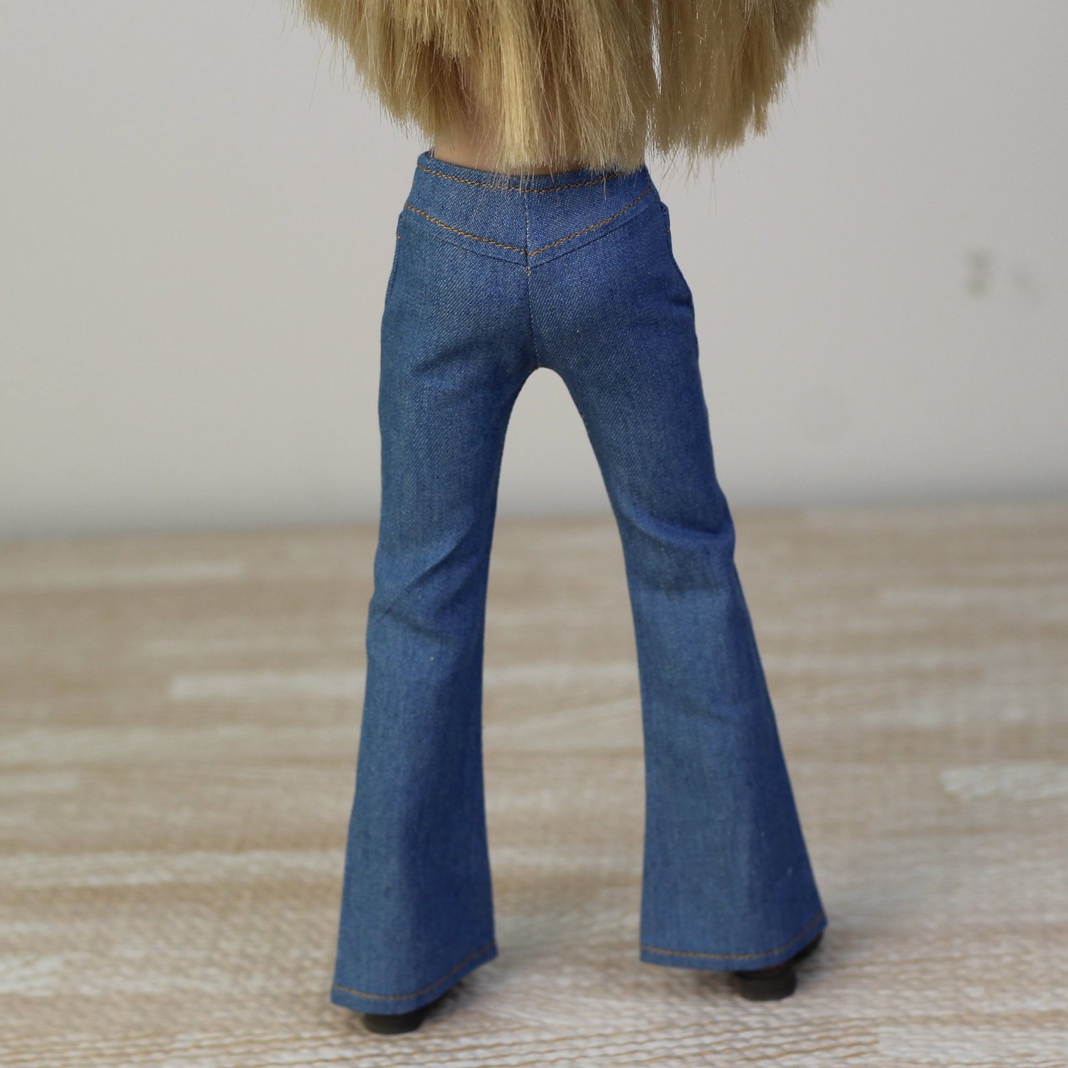 Denim Flare Jeans for Anne Fitzpatrick — VDC