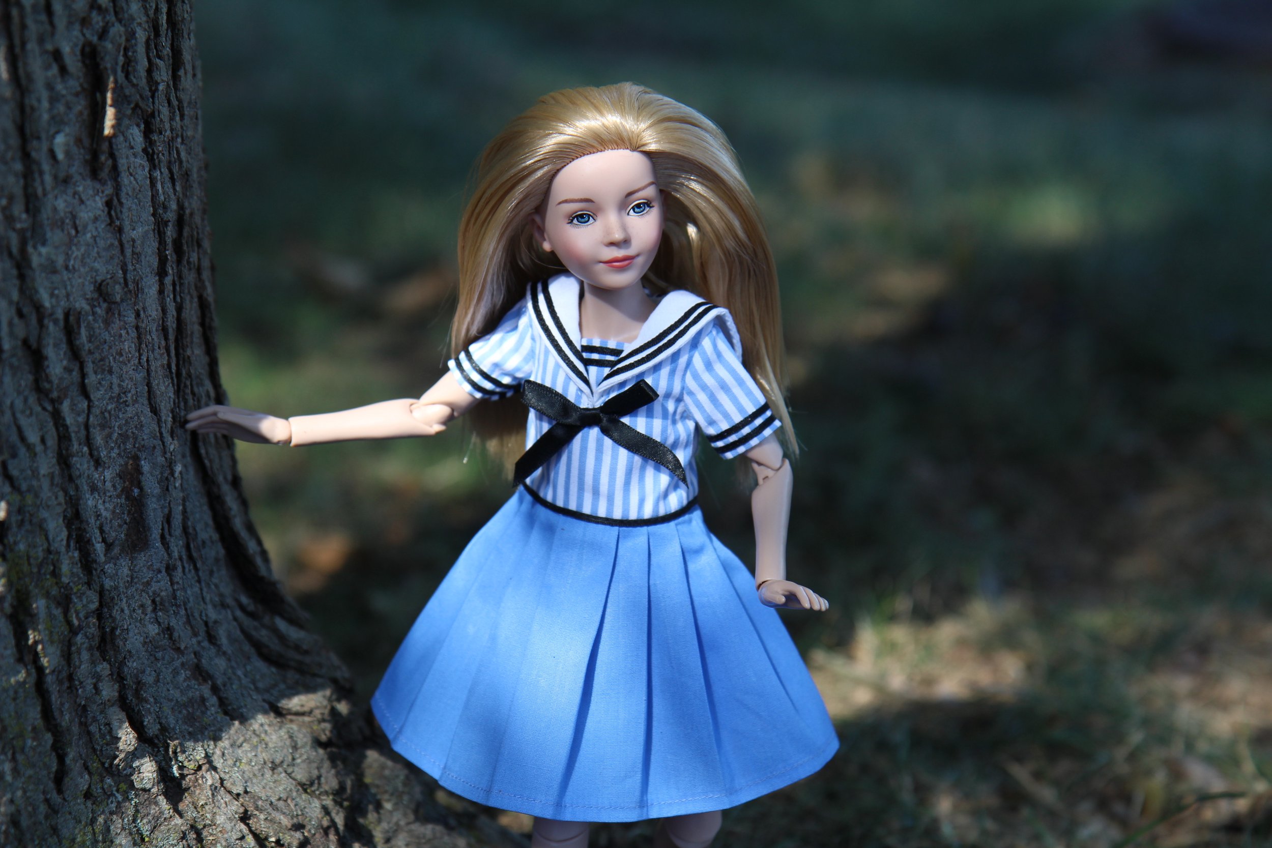 dresses teal blue Custom Fit Navy White Sailor Adult Little Girl Sissy Dress by Leanne's   Leanne's Pretty Dresses