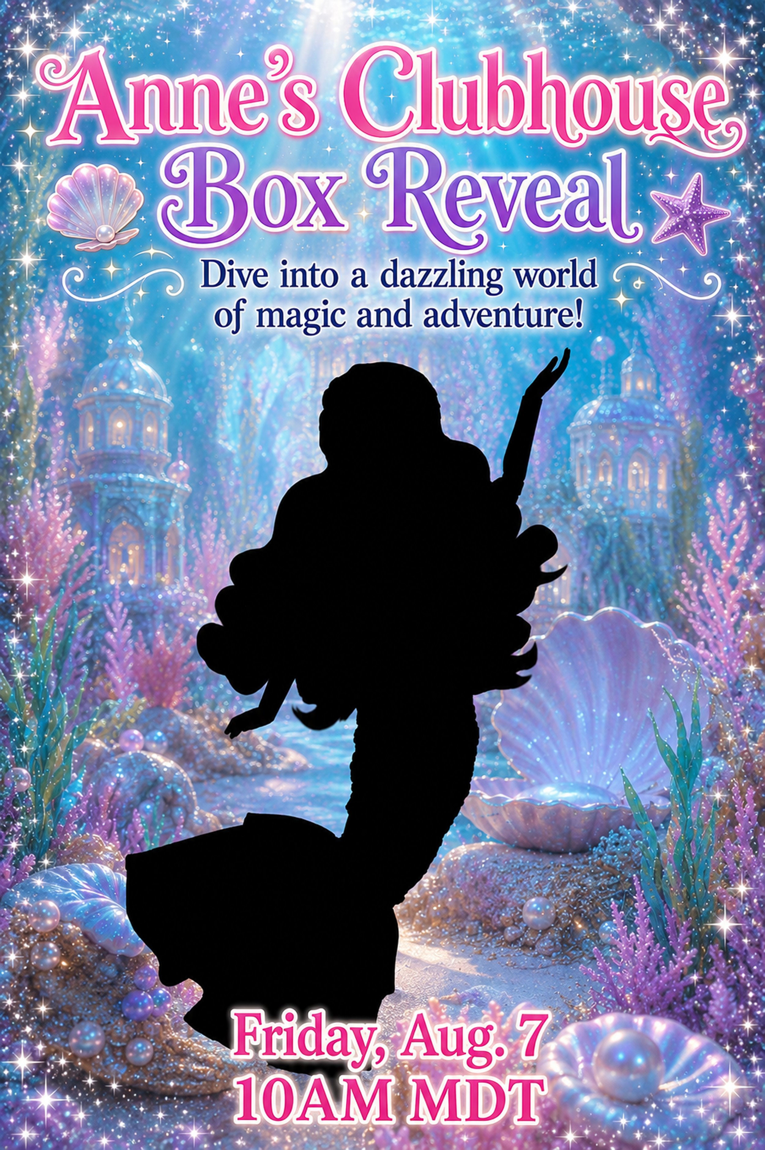 Anne's Clubhouse Box Reveal – Mermaid Magic!
