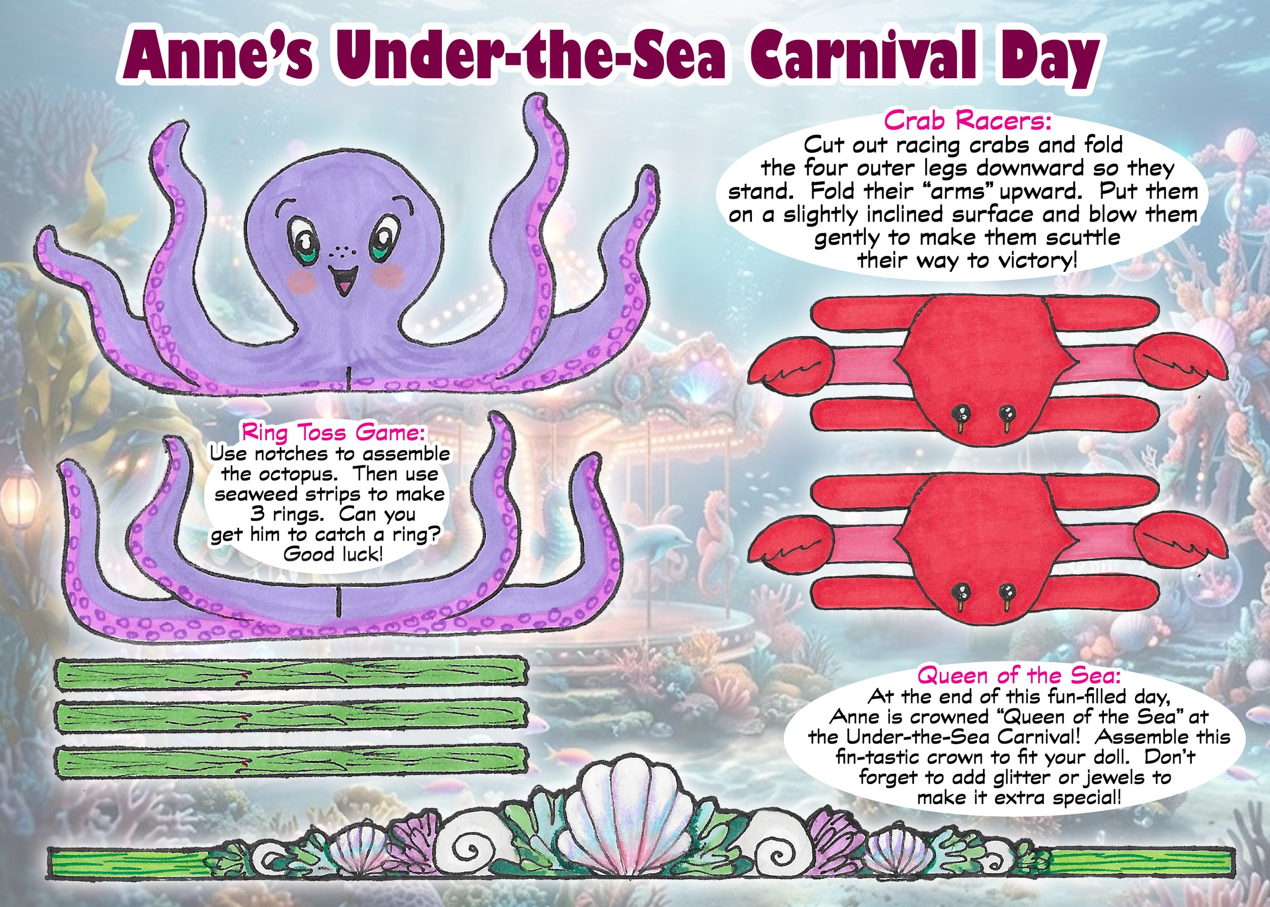 Anne's Under-the-Sea Carnival Day