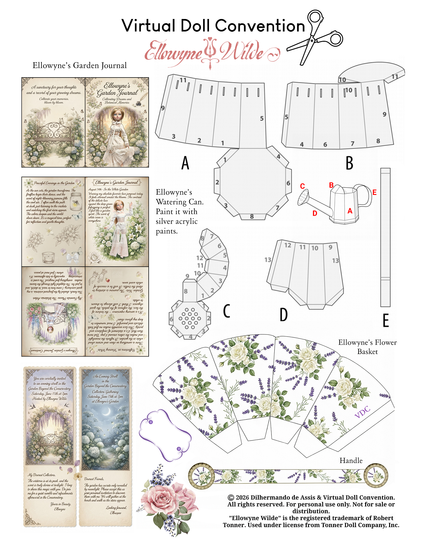 Craft Page: Lingering in the Garden