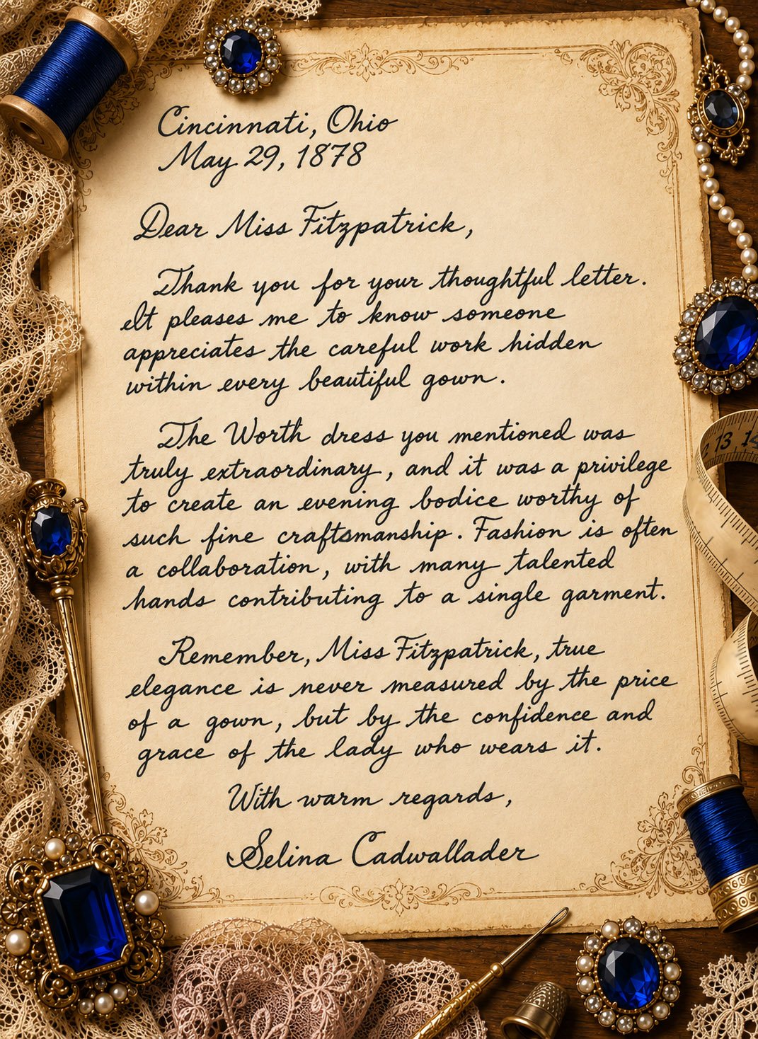 Letter from Mrs Cadwallader to Grace.jpg
