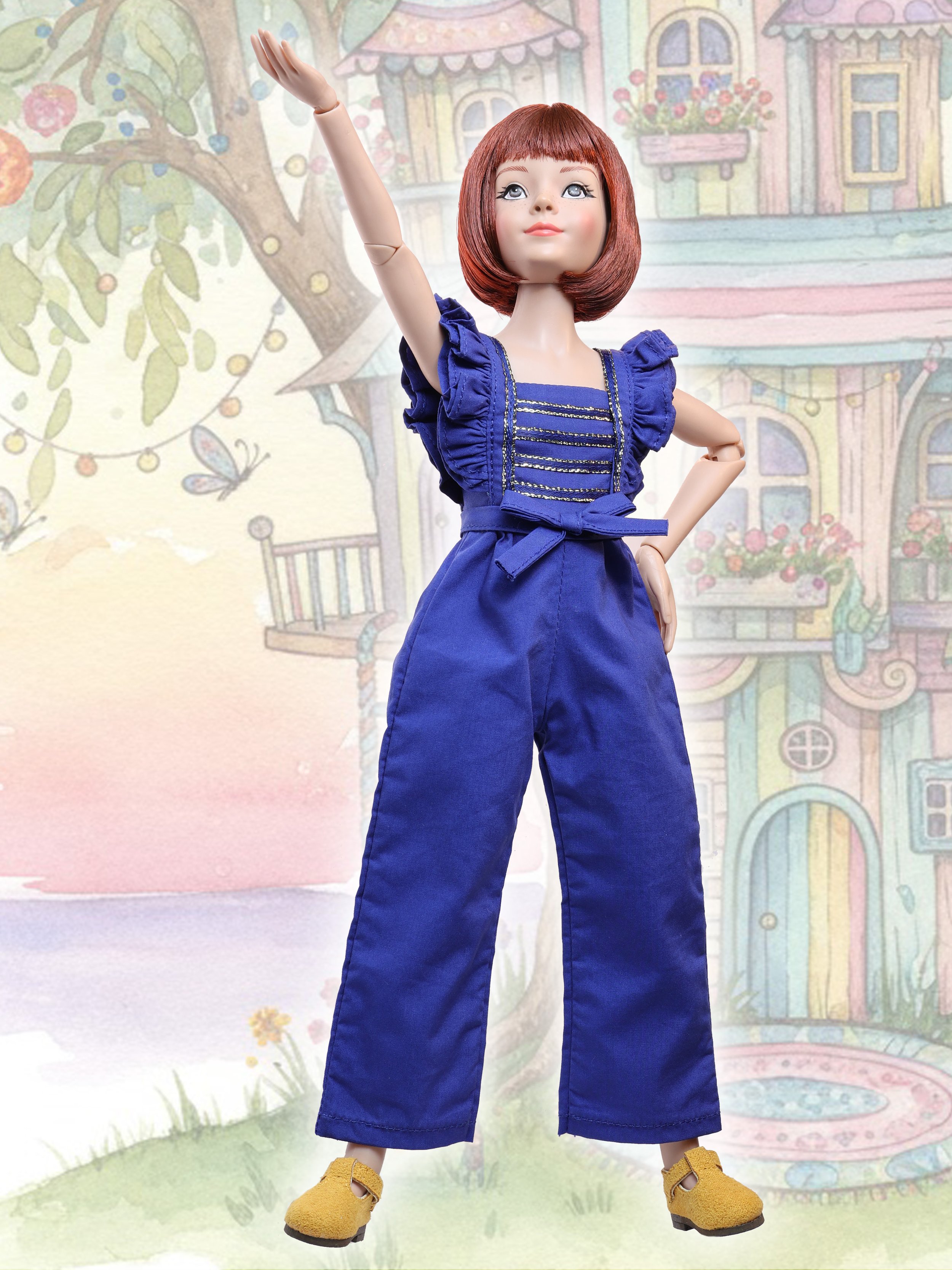 The Best-Day-Ever Blue Romper